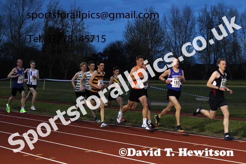 1500 metres, North East Grand Prix No. 1, Monkton on Wednesday, April 28th, 2021. Photo: David T. Hewitson/Sports for All Pics